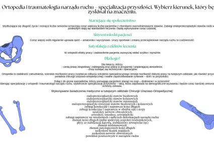 Ortopedia i traumatologia narządu ruchu - zawód przyszłości