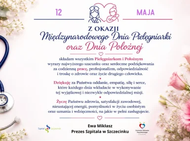 12 Maja Międzynarodowy Dzień Pielęgniarki i Położnej