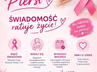 15 października Europejski Dzień Walki z Rakiem Piersi