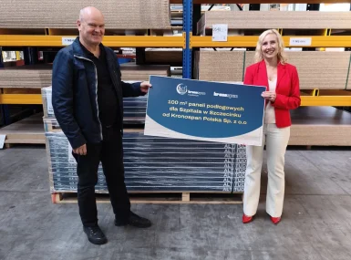 Serdeczne Podziękowania za darowiznę dla Firmy Kronospan🔨