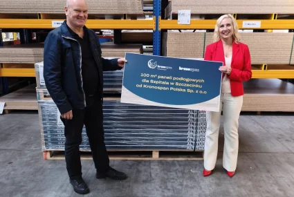 Serdeczne Podziękowania za darowiznę dla Firmy Kronospan🔨