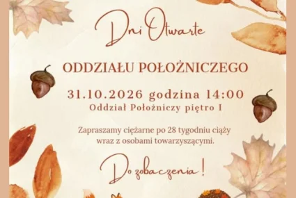 Odwiedziny Oddziału Położniczego 31.10.2026