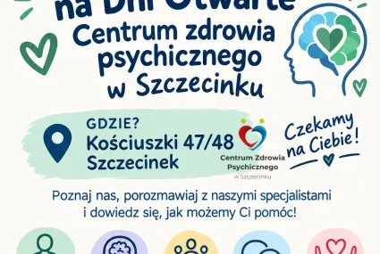 10 października Dni Otwarte Centrum Zdrowia Psychicznego